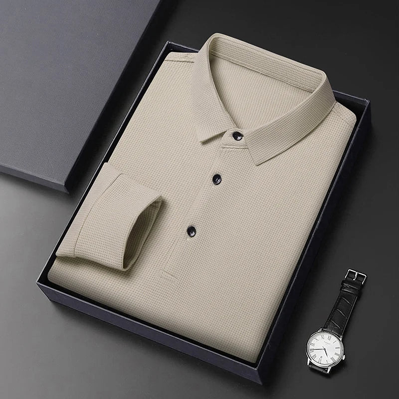 David | Luxe Lange Mouwen Polo