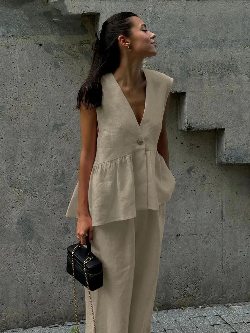 Laura | Leinen-Koordinationsset