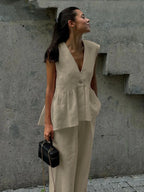 Laura | Leinen-Koordinationsset