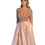 Serafina – Glamouröses langes Paillettenkleid für Damen