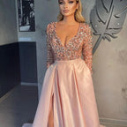 Serafina – Glamouröses langes Paillettenkleid für Damen