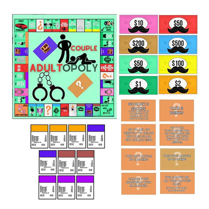 Adultopoly - Bord Spel | Monopoly for Adults