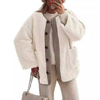 Sienna Cozy | Luxe Teddy Jas met Oversized Pasvorm
