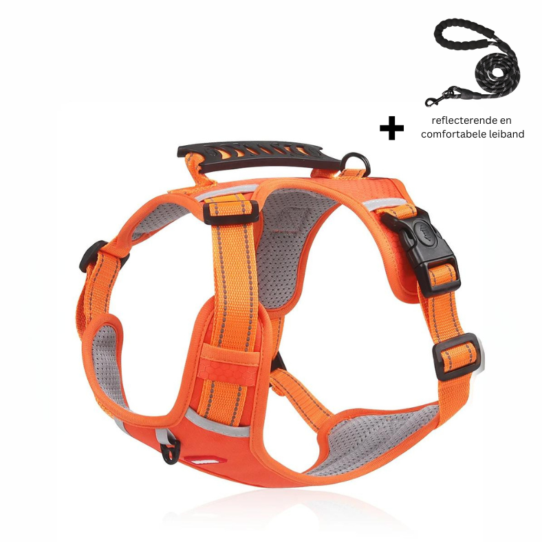 SafePet™ | Reflective Anti-Stick Dog Harness (50% Holiday Discount)