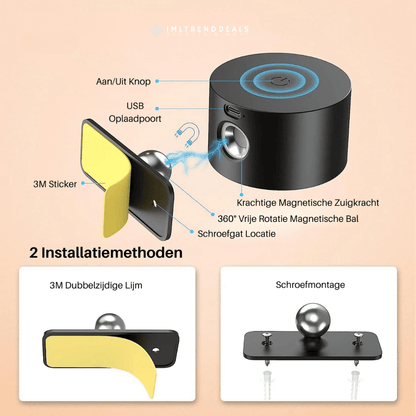 SmartGlow™ Wireless Wall Lamp