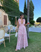 Elizabeth | Maxikleid mit Blumenmuster