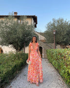 Elizabeth | Maxikleid mit Blumenmuster