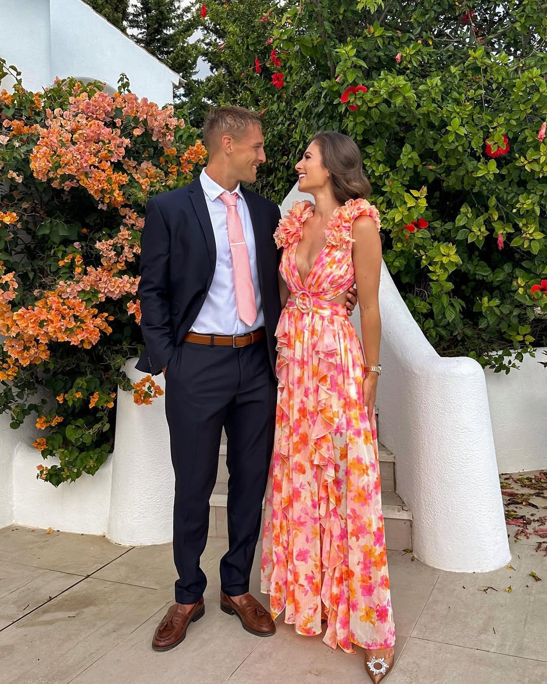 Elizabeth | Maxikleid mit Blumenmuster