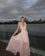 Elizabeth | Maxikleid mit Blumenmuster