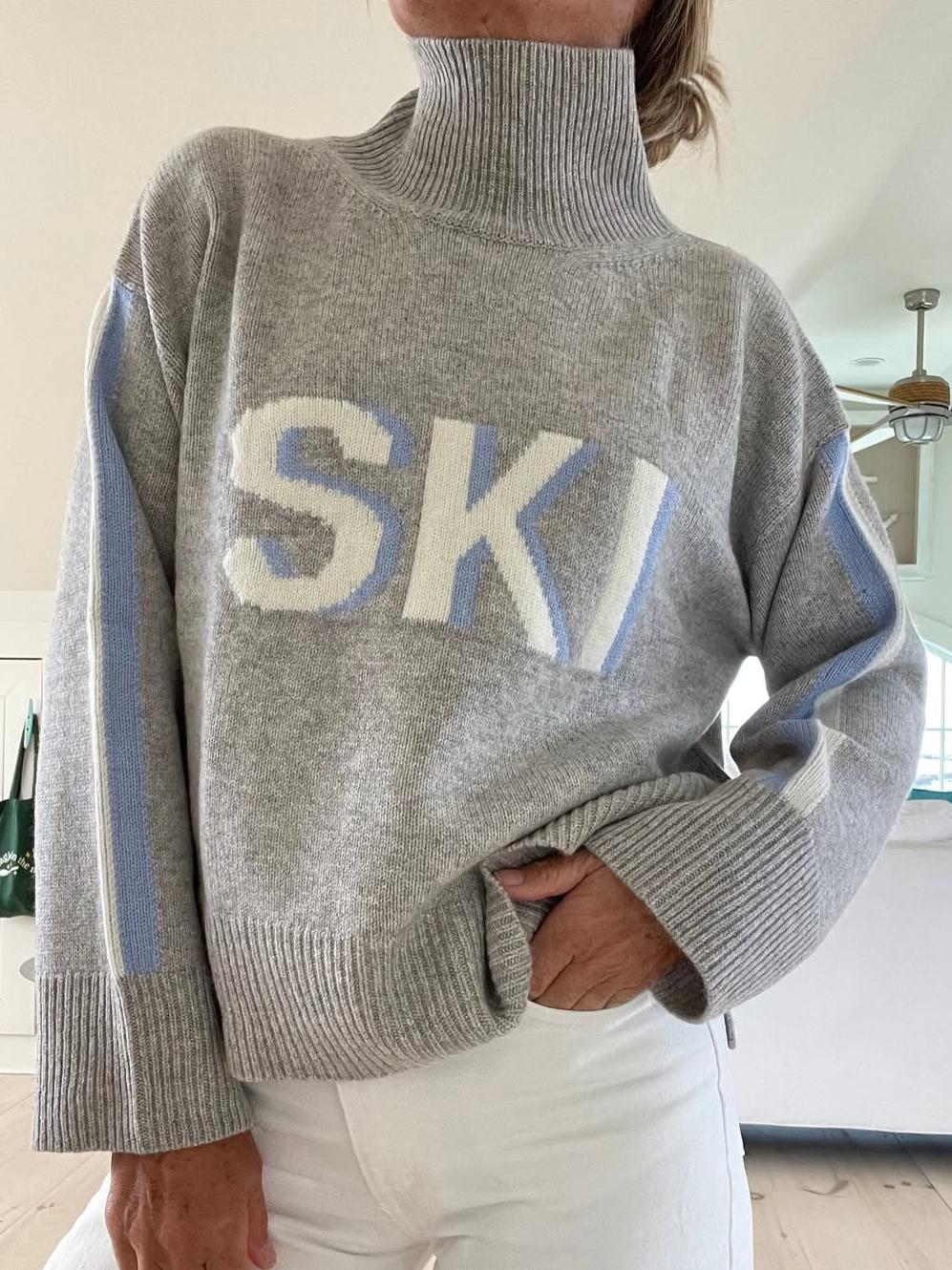 Reggie | Rollkragenpullover im Retro-Strick
