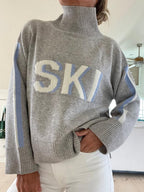 Reggie | Rollkragenpullover im Retro-Strick