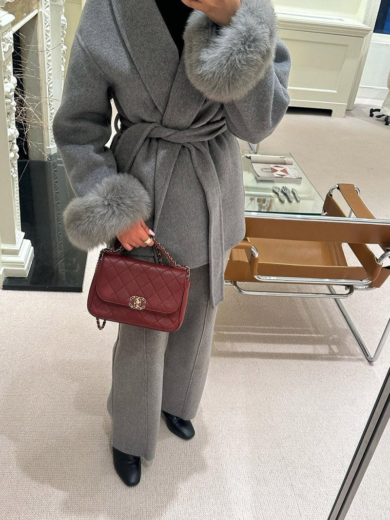 Grace Kunstpelzmantel