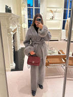 Grace Kunstpelzmantel