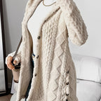 Sophie de Vaux | Luxury Fluffy Teddy Coat in Cream 