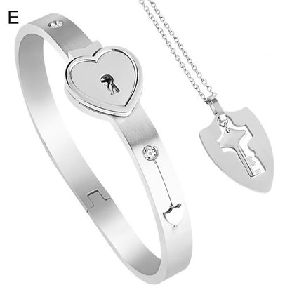 Lovekey™ - Key heart bracelet and necklace