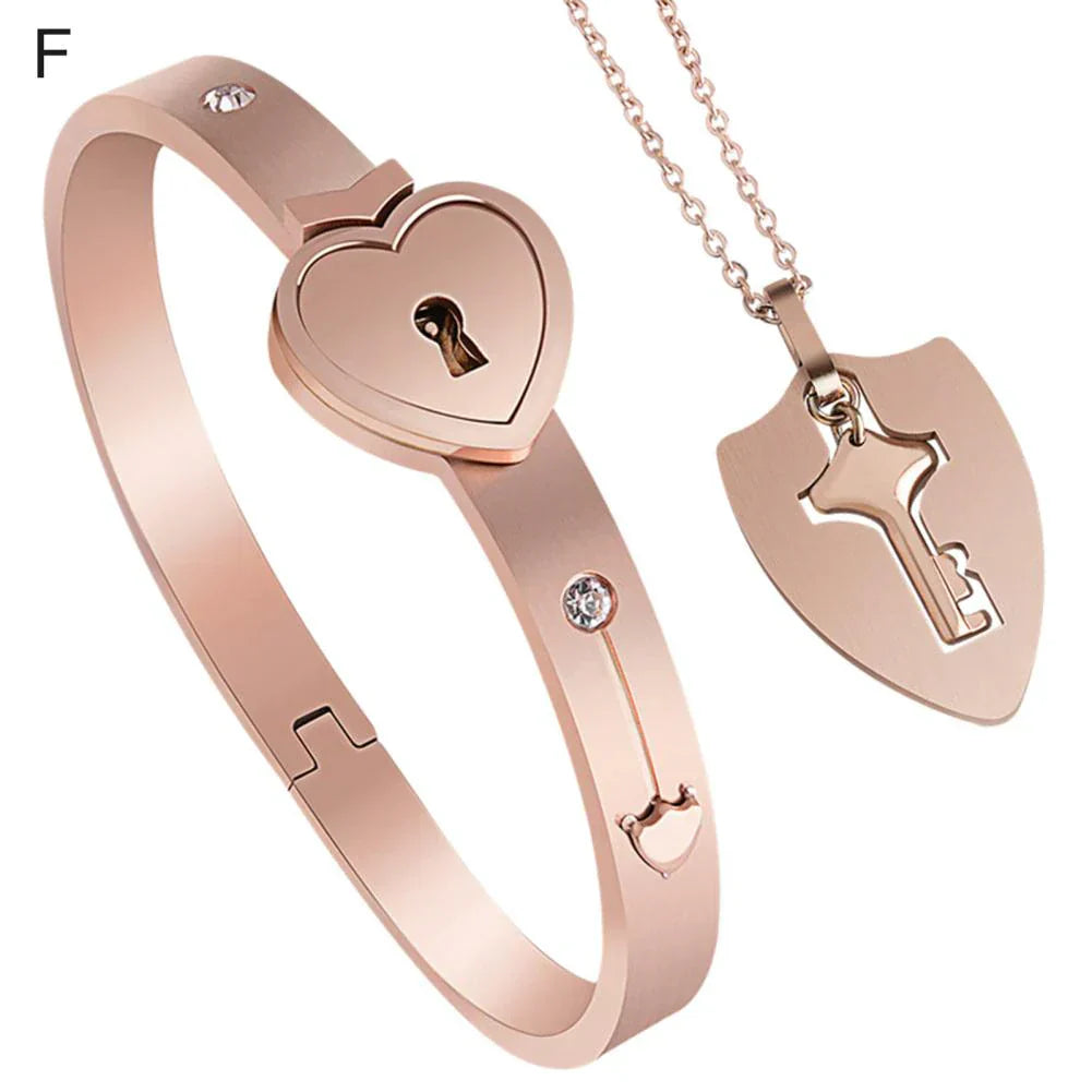 Lovekey™ - Key heart bracelet and necklace