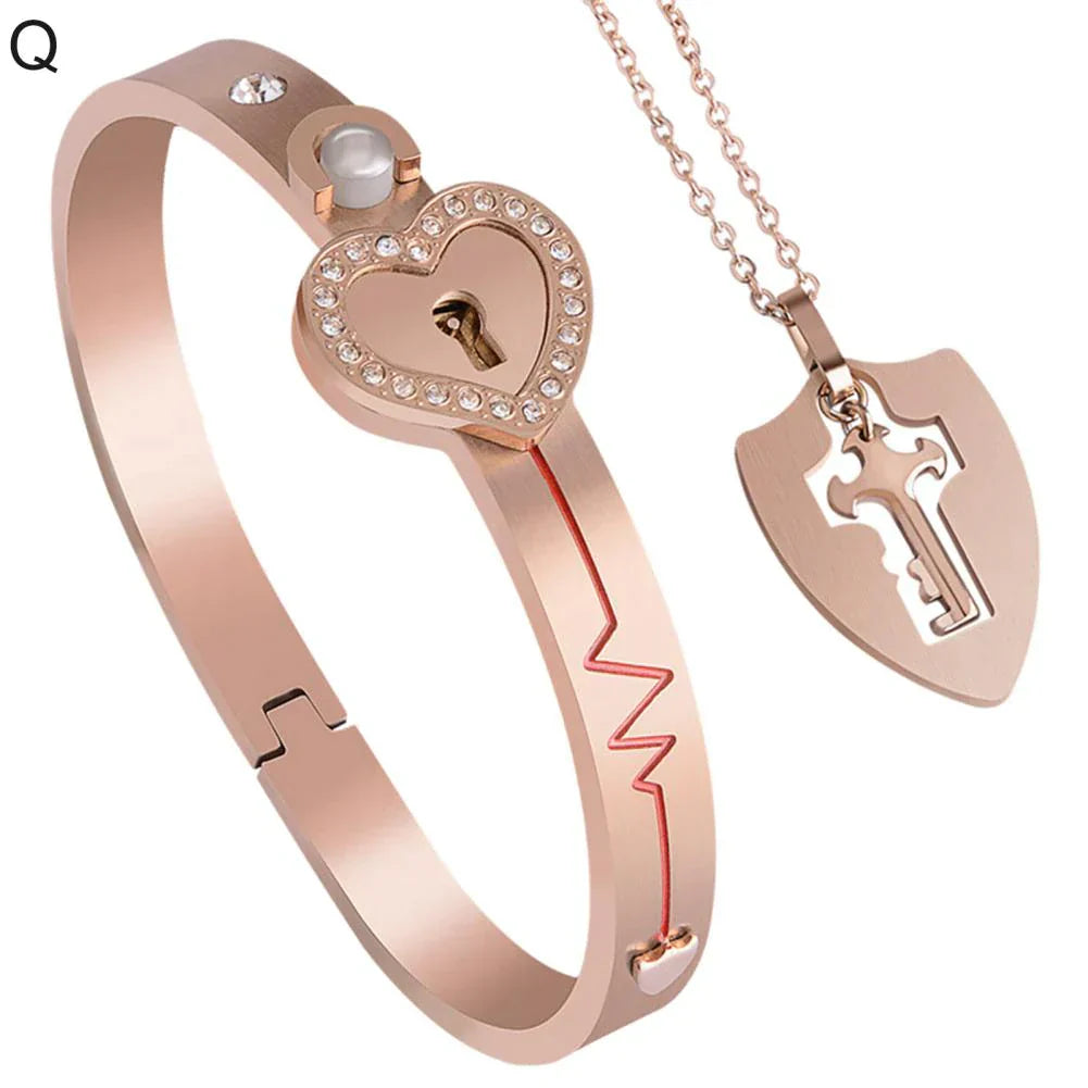 Lovekey™ - Key heart bracelet and necklace