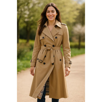 XALVIERE'S™ | Sienna Trench – Tijdloze Klasse
