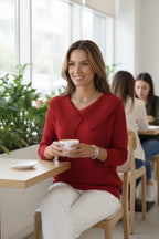 Léonie | Elegante knit top