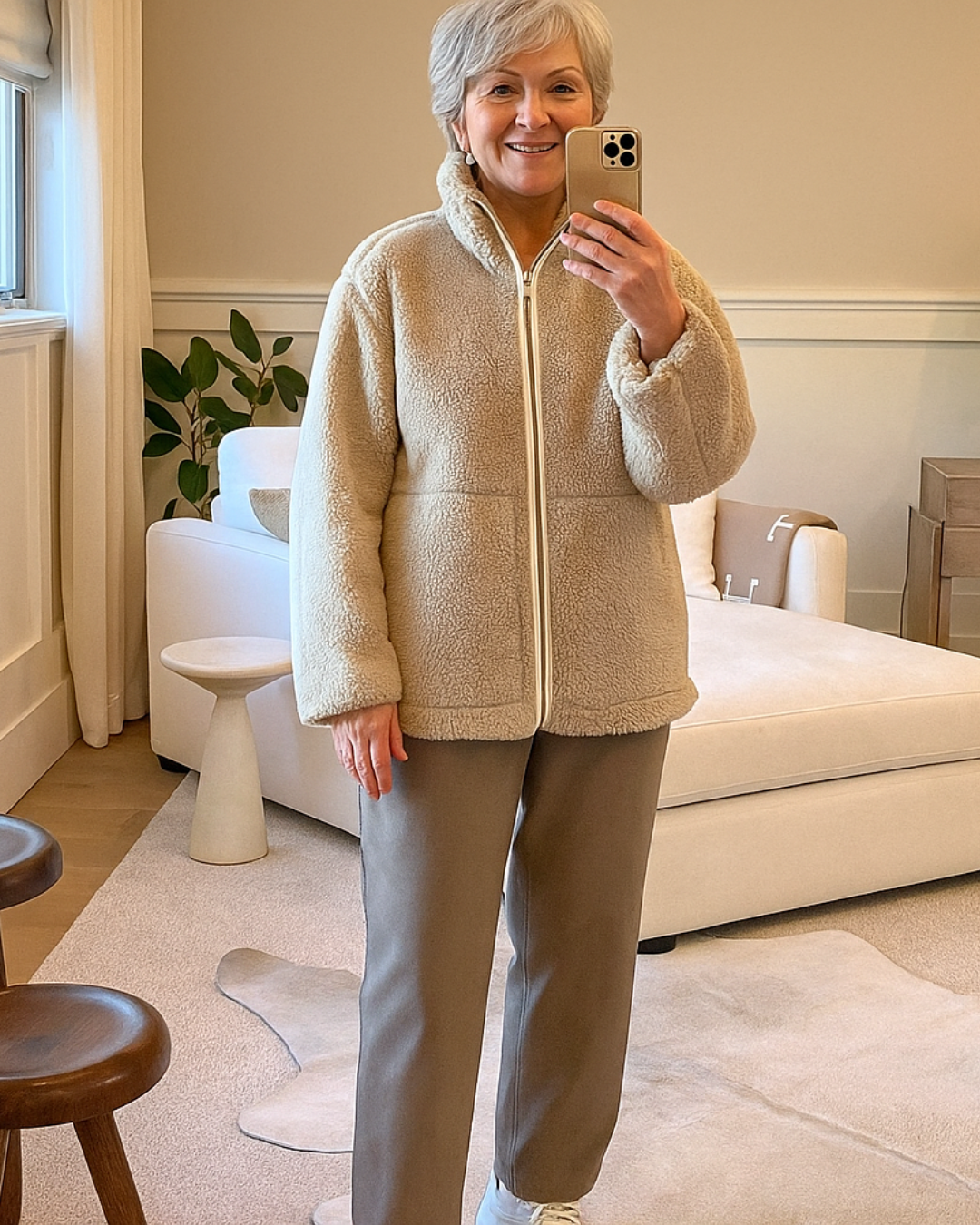 Tinekke | Teddy-Fleecejacke 