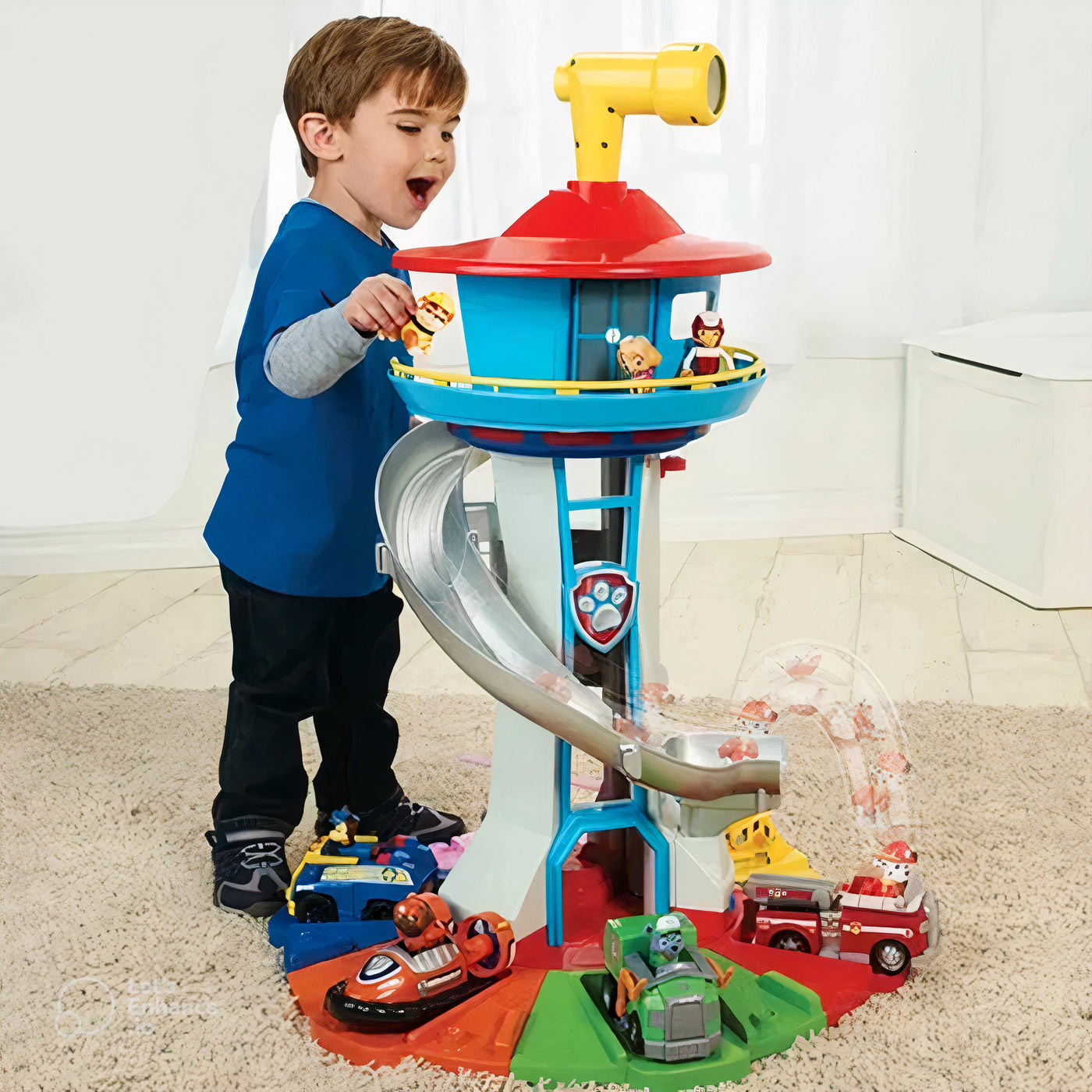Paw Patrol play tower | Fun and durable children's toy | 52 cm high!