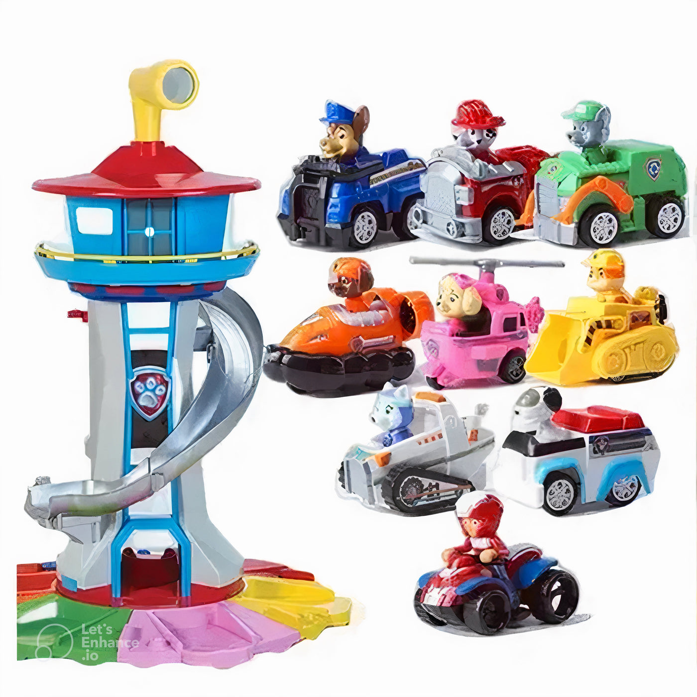 Paw Patrol play tower | Fun and durable children's toy | 52 cm high!