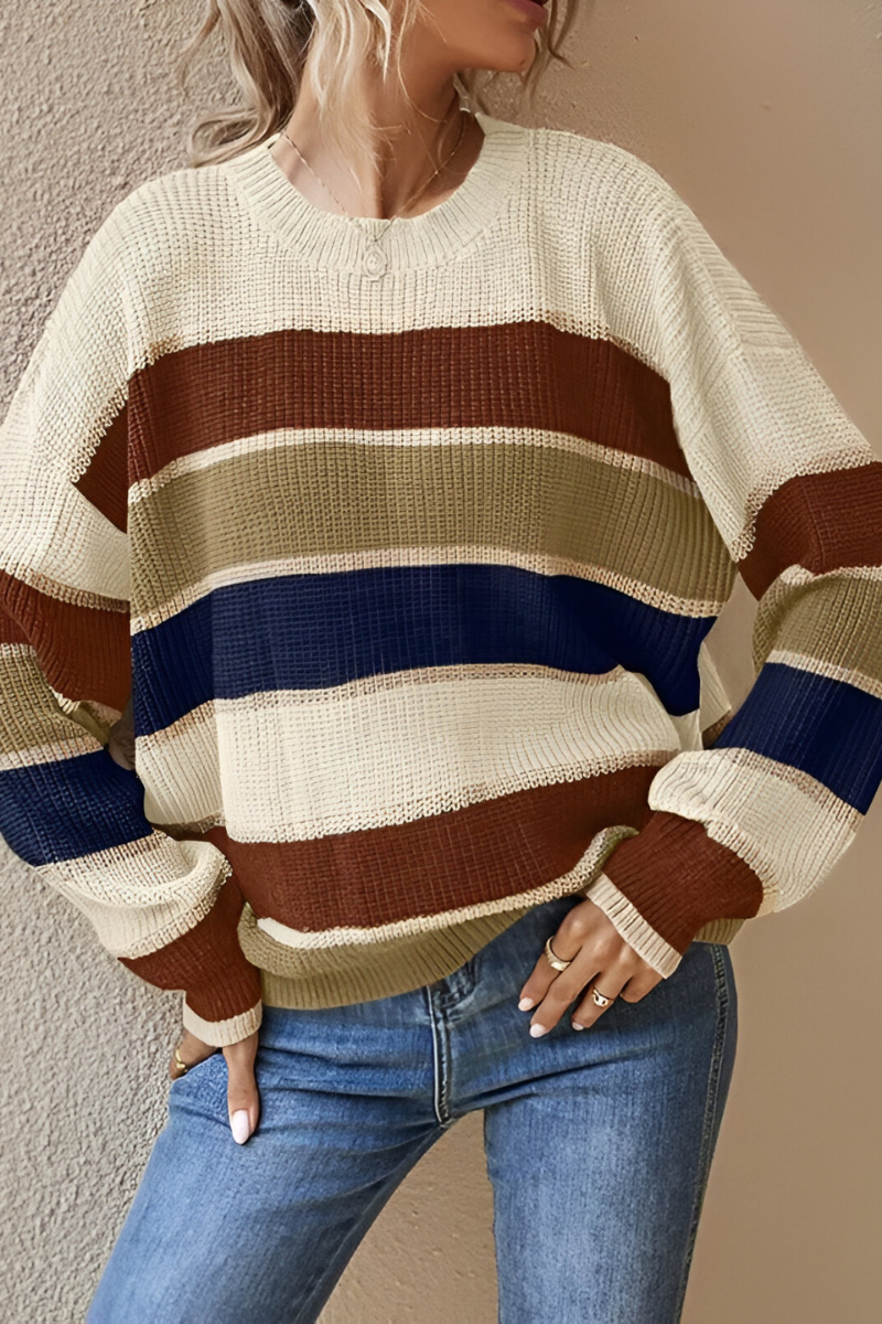Lina™ | Gestrickter Herbstpullover