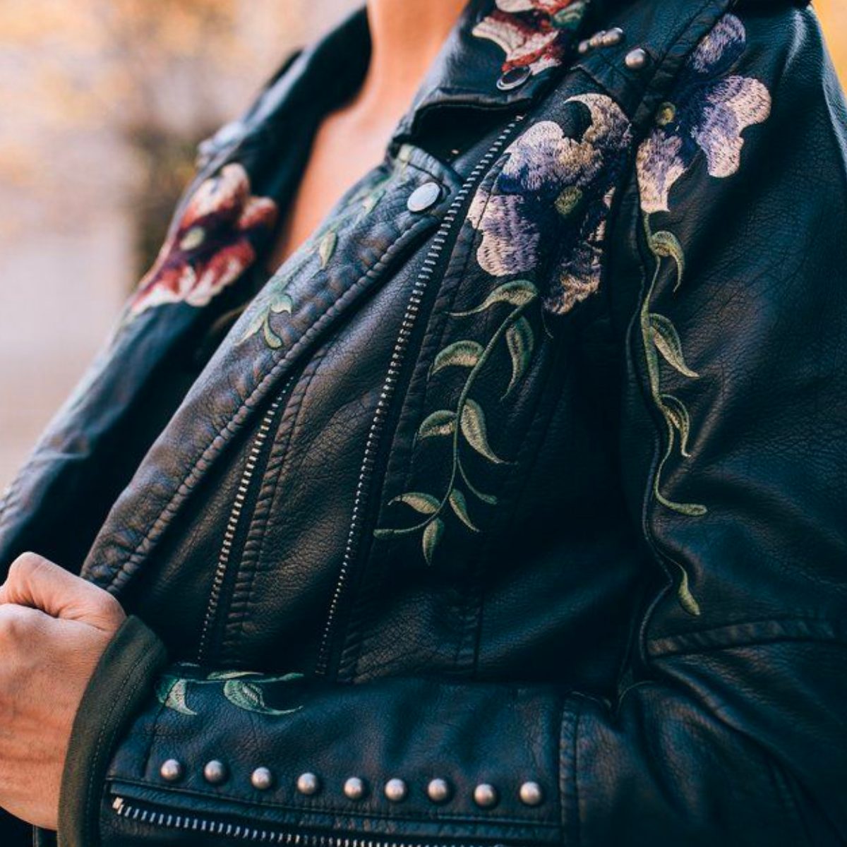 Livia - Vintage Bloemige Jas
