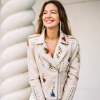 Livia - Vintage Bloemige Jas