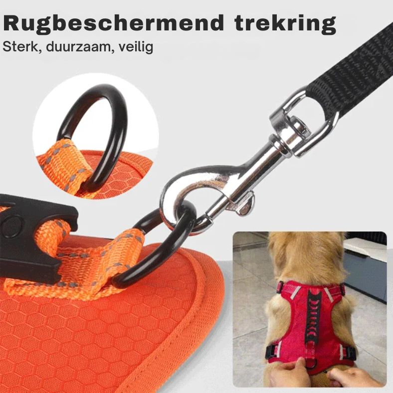 SafetyPet™ | Reflektierendes Antihaft-Hundegeschirr