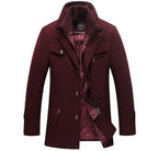William Dupré | Luxe Wollen Winter Piekjas voor Heren