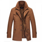 William Dupré | Luxe Wollen Winter Piekjas voor Heren
