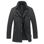 William Dupré | Luxe Wollen Winter Piekjas voor Heren