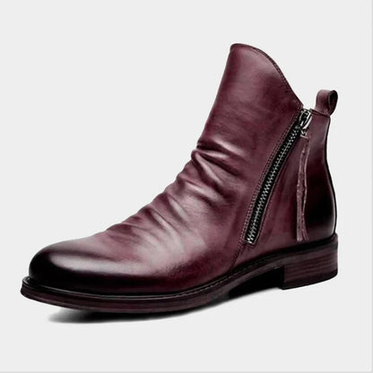 Trendy Enkelhoge Boots voor Mannen met Klasse