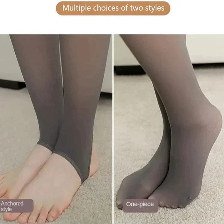 FrostyFlair™ | Warme Winter Leggings