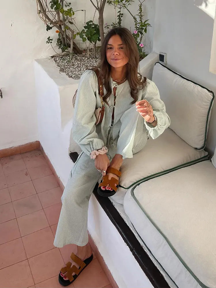 Carmen | Striped Co-ord Set