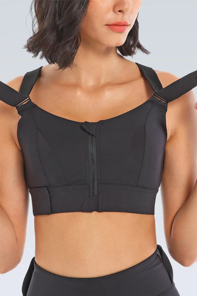 Zip-Up SportsBra