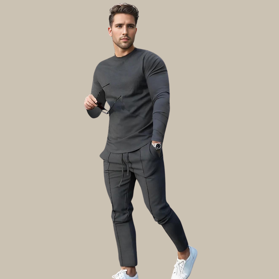 Dialot - Trendy 2-Delige Heren Set | Sweater en Jogger