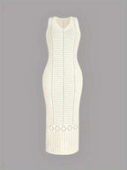 Summer dress - Sleeveless - Loose model - Midi dress - Sundresses