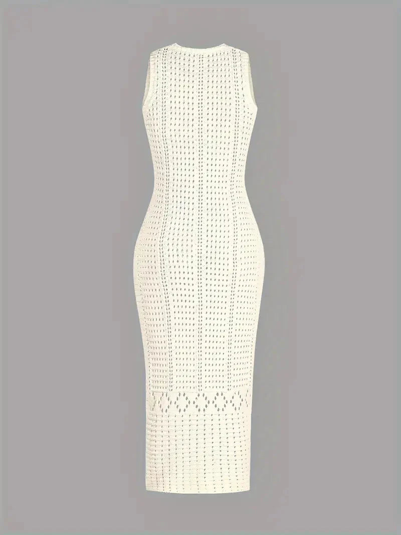 Summer dress - Sleeveless - Loose model - Midi dress - Sundresses