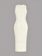 Summer dress - Sleeveless - Loose model - Midi dress - Sundresses