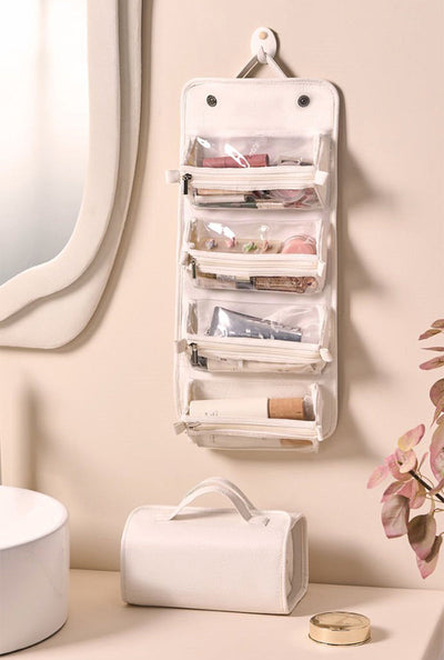 ELENA – Luxe Opvouwbare Make-up Organizer met Compartimenten
