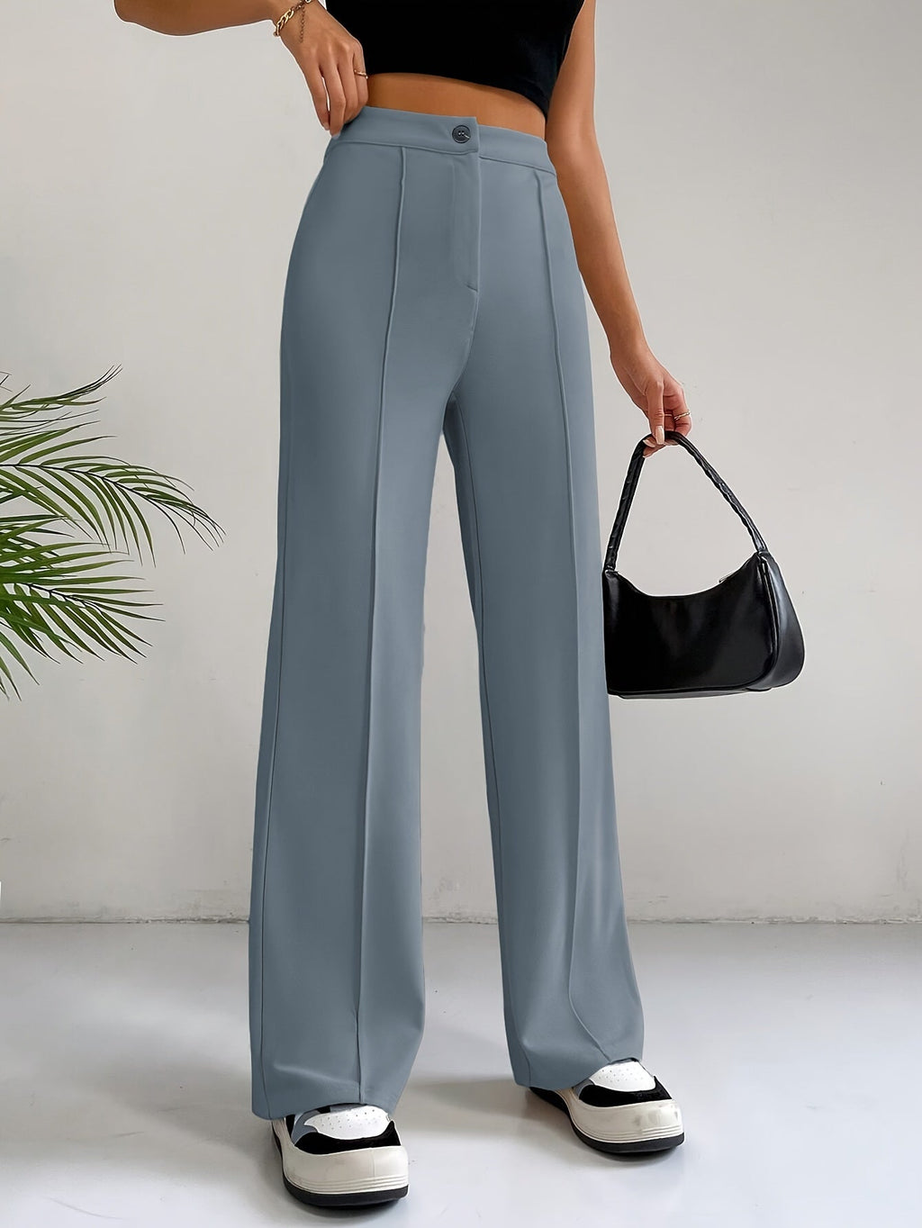 Marissa™ – Stilvolle Biesenhose mit hoher Taille