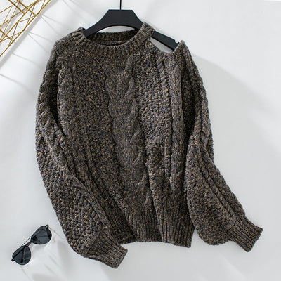 Caro™ | Sweater (met blote schouder)