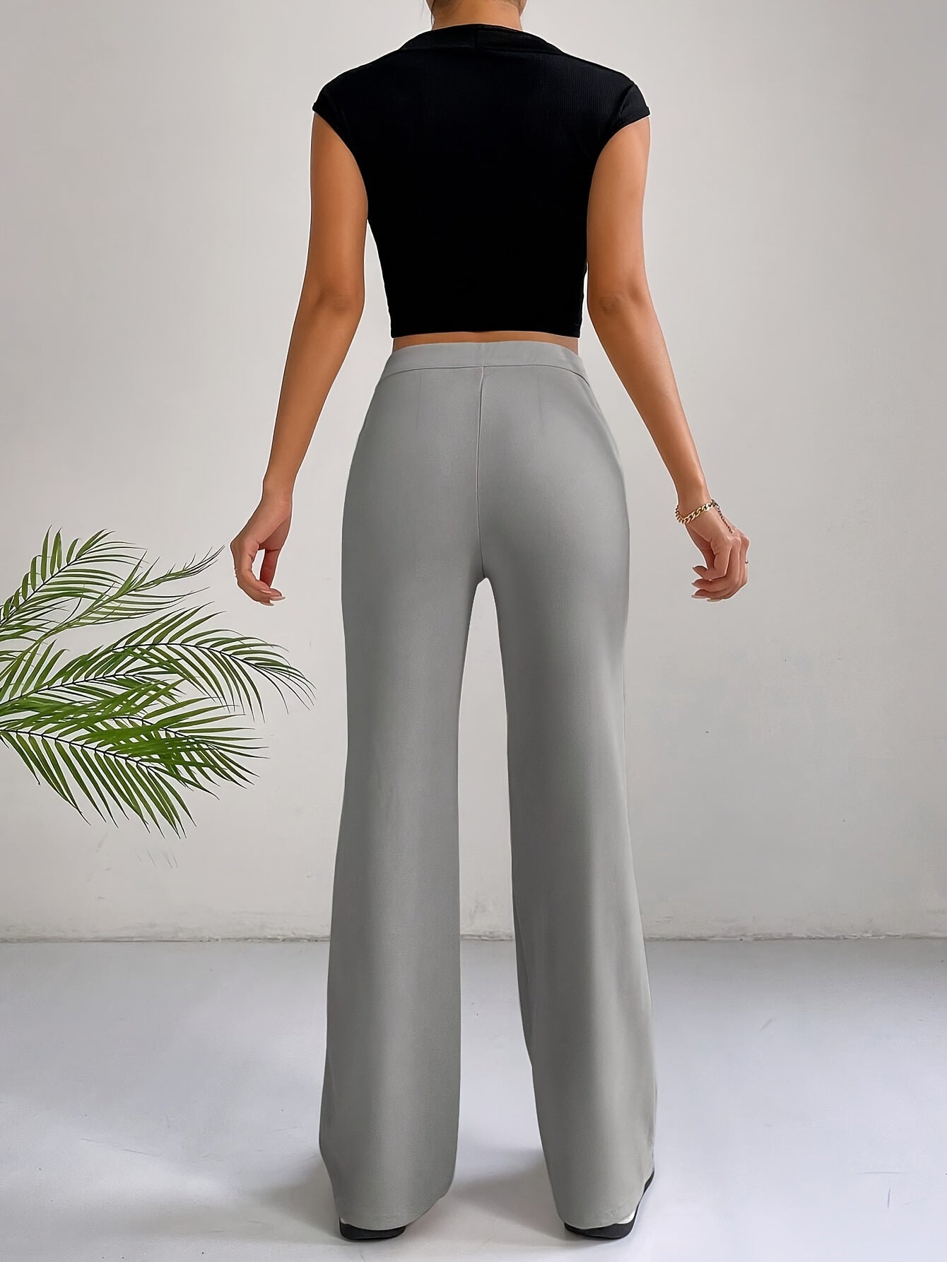 Marissa™ – Stilvolle Biesenhose mit hoher Taille