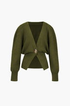 Florentina | Elegante Pullunderweste mit goldenem Knopf