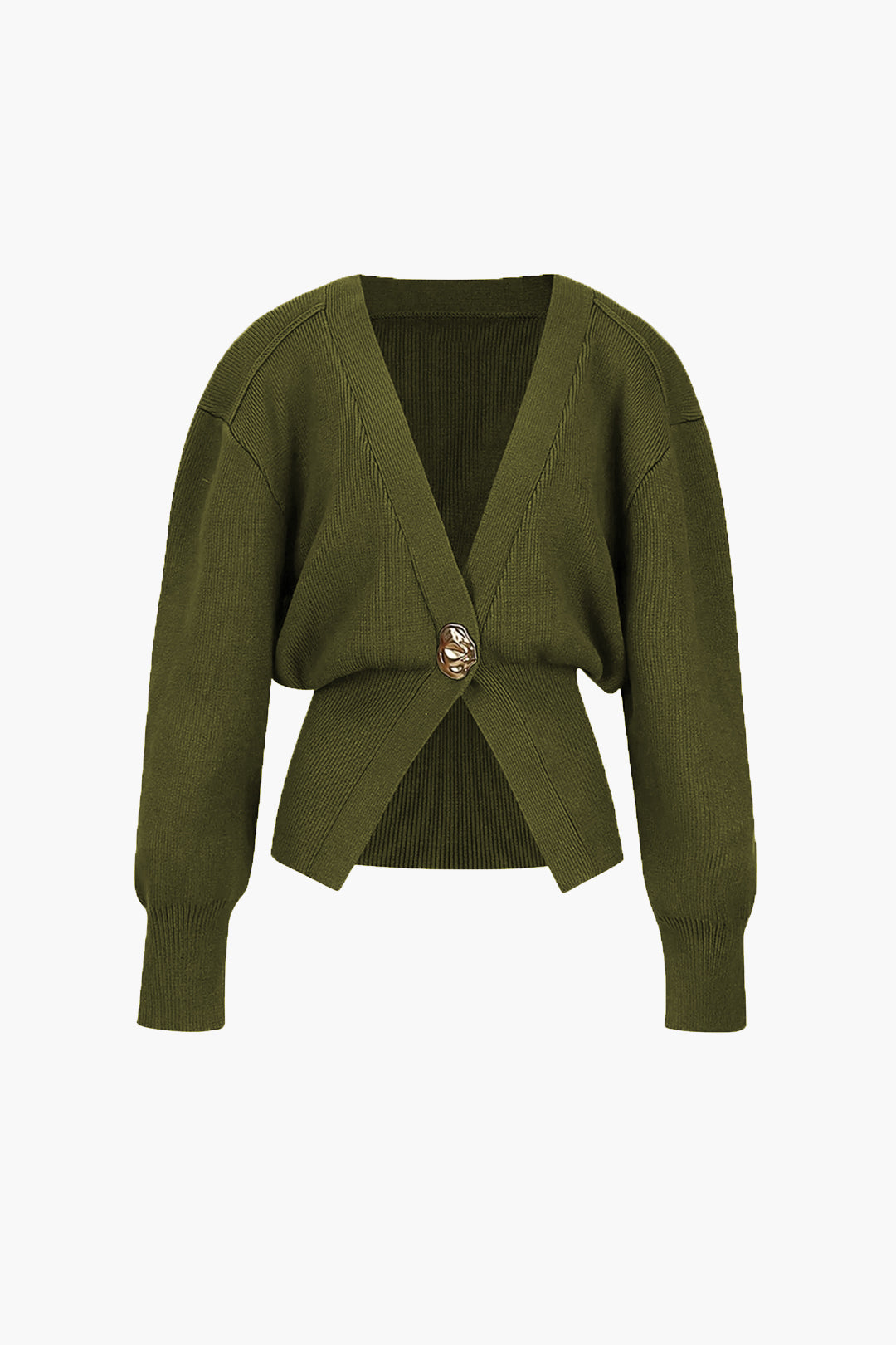 Florentina | Elegante Pullunderweste mit goldenem Knopf