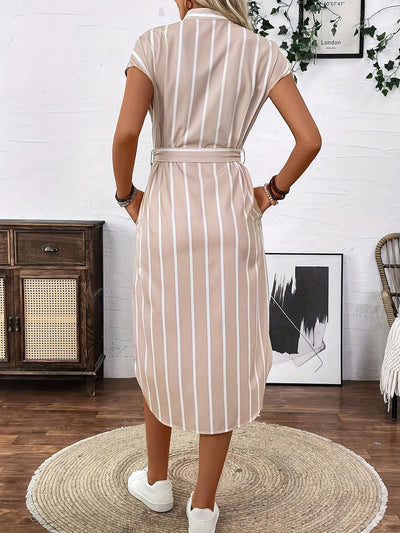 Sophie | Pinstripe Dress
