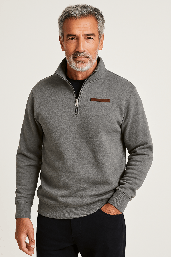 Tyron | Casual fleece sweatshirt 