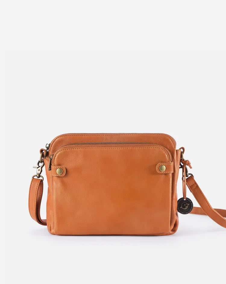 Agento™ Bag | Leather crossbody shoulder bag 